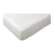 Prześcieradła - IKEA DVALA prześcieradło z gumką 160x200 BIAŁE - miniaturka - grafika 1