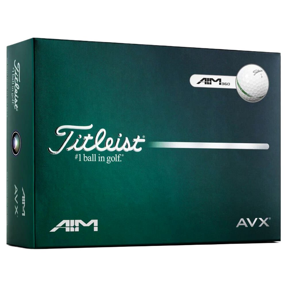 Piłki golfowe Titleist White AIM