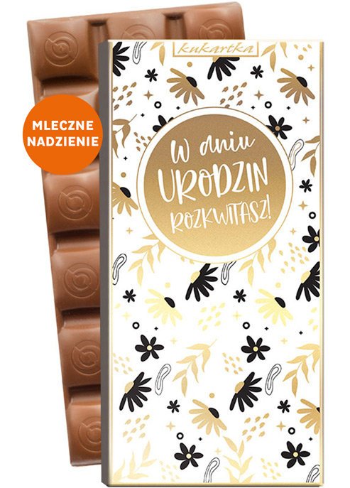 Czekolada 463 W Dniu Urodzin Rozkwitasz (Czekolada Z Nadzieniem)