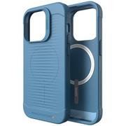 Etui i futerały do telefonów - Gear4 Havana Snap - obudowa ochronna do iPhone 14 Pro kompatybilna z MagSafe blue - miniaturka - grafika 1