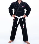 Kimona, stroje i obuwie - Grube i Mocne  Kimono / GI do treningu BJJ - Czarne 450g DBX BUSHIDO ELITE + PAS - miniaturka - grafika 1
