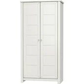 Szafy - Szafa LS-2 Luna Restol Alaska Biała - miniaturka - grafika 1