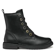 Buty dla dziewczynek - Botki Geox J Eclair J569QP 000BC C9999 S Czarny - miniaturka - grafika 1