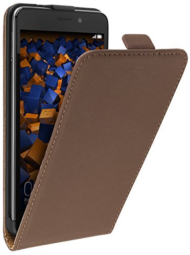 mumbi etui z klapką kompatybilne z Honor 5C etui na telefon komórkowy Case Wallet, brązowe