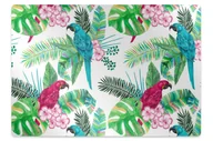 Podnóżki, podpórki, podkładki - Podkładka pod krzesło Papugi mural 120x90 cm - miniaturka - grafika 1