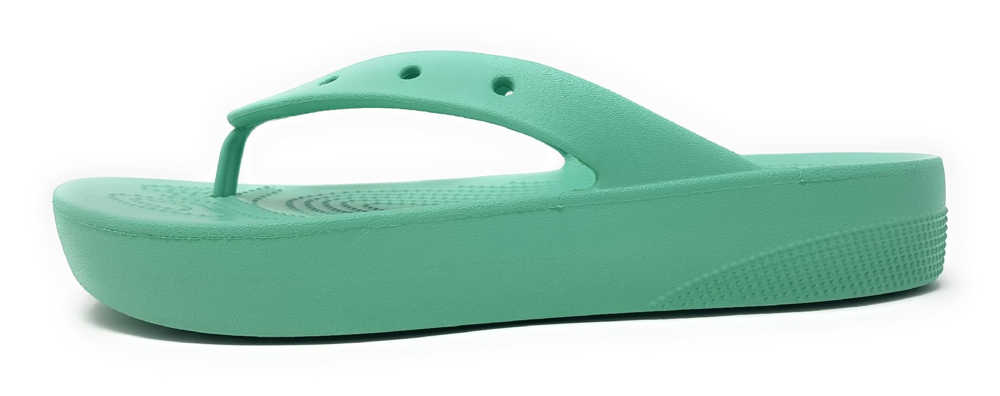Crocs classic platif. klapki damskie mules turkusowy leisure, rozmiar buta:37 EU