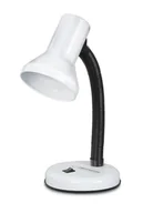 Lampy stojące - ELD108W Esperanza lampka biurkowa e27 altair biała - miniaturka - grafika 1