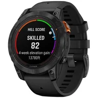 Zegarki męskie - Zegarek Garmin 010-02777-01 Fenix 7 Pro Solar - Slate Gray - miniaturka - grafika 1