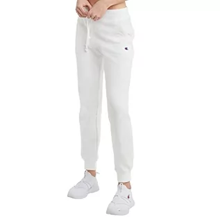 Spodnie damskie - Champion Damskie spodnie treningowe Powerblend, biały, XS - grafika 1