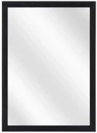 Lustra - Czarne lustro drewniane wiszące W5-G03 - miniaturka - grafika 1