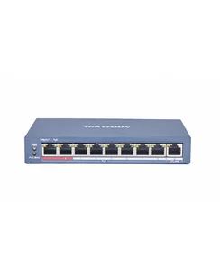 Hikvision Switch Poe Ds-3E0109P-E(C) 9-Portowy (DS3E0109PEC) - Switche - miniaturka - grafika 1