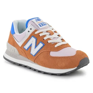 Buty New Balance W WL574QB pomarańczowe - Buty sportowe damskie - miniaturka - grafika 1