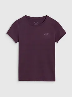 T-shirt Koszulka Damska 4F Treningowa Szybkoschnąca Sportowa F1235-50S-S - Koszulki i topy damskie - miniaturka - grafika 1