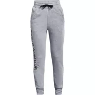 Spodnie i spodenki dla dziewczynek - Spodnie dresowe dziewczęce Under Armour Rival Fleece Joggers - miniaturka - grafika 1