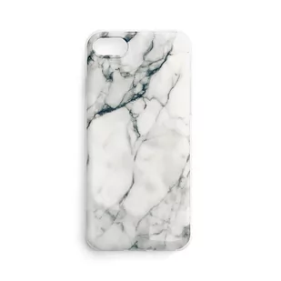 Wozinsky Marble żelowe etui pokrowiec marmur Samsung Galaxy A03s (166,5) biały - Etui i futerały do telefonów - miniaturka - grafika 1