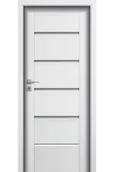 Drzwi wewnętrzne - Pol-Skone Dzwi Wewnętrzne Z Szybą Esto V3S4 Biały - miniaturka - grafika 1
