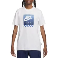 Koszulki męskie - Koszulka Nike Sportswear FQ3794-100 - biała - miniaturka - grafika 1