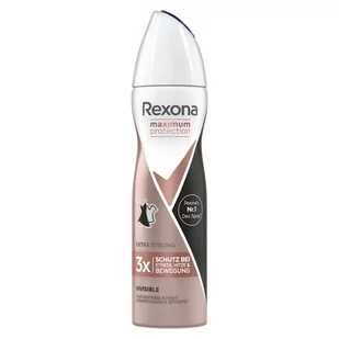 Rexona Maximum Protection Invisible dezodorant dla kobiet, 150 ml - Dezodoranty i antyperspiranty dla kobiet - miniaturka - grafika 1