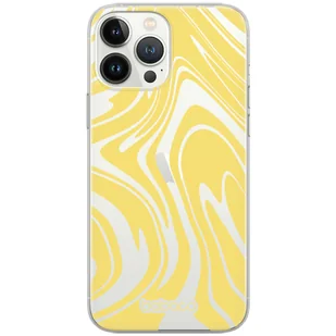 Etui do Apple IPHONE 14 PRO MAX Esy Floresy 001 Babaco Nadruk częściowy Żółty - Etui i futerały do telefonów - miniaturka - grafika 1