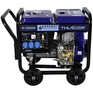 Agregaty prądotwórcze - Thunder Agregat Prądotwórczy Diesel D-12000 - miniaturka - grafika 1