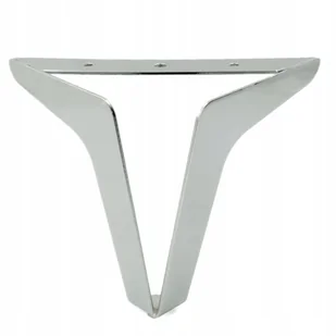 Noga meblowa Loft srebrna nóżka do sofy chromowana o wysokości 15 cm - Meble modułowe i akcesoria - miniaturka - grafika 1