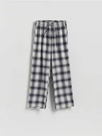 Moda i Uroda OUTLET - Reserved - Piżamowe spodnie - granatowy - miniaturka - grafika 1