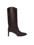 Kozaki damskie - GINO ROSSI Kozaki EO-SLT2636-1203-3R Brązowy - miniaturka - grafika 1