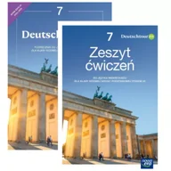 Książki do nauki języka niemieckiego - Pakiet Deutschtour FIT 7 NEON. Podręcznik i zeszyt ćwiczeń do języka niemieckiego dla klasy siódmej szkoły podstawowej - miniaturka - grafika 1