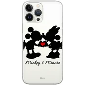 Etui i futerały do telefonów - Etui dedykowane do Xiaomi REDMI NOTE 12 4G wzór:  Mickey i Minnie 003 oryginalne i oficjalnie licencjonowane - miniaturka - grafika 1