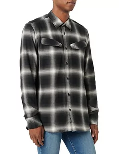G-STAR RAW Męska koszula Slant Pocket Slim Shirt, wielokolorowa (Dk Black Dale Check C841-C641), S - Koszule męskie - miniaturka - grafika 1