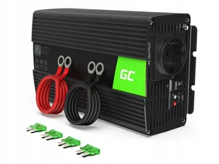 Przetwornica Green Cell 24V na 230V 1000W/2000W - Przetwornice samochodowe - miniaturka - grafika 1