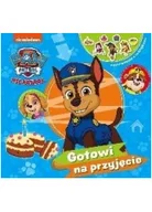 Książki edukacyjne - Media Service Zawada Psi Patrol. Opowiadania z naklejkami. Gotowi na przyjęcie praca zbiorowa - miniaturka - grafika 1