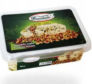 Halva with pistachios Boustan pistachio 800g Lebanese - Chałwa - miniaturka - grafika 1