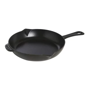 Staub 40510  617  0 patelnia z uchwytem z żeliwa, żeliwo, czarny, 26 cm 40510-617-0 - Patelnie - miniaturka - grafika 1