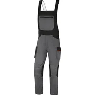 Odzież robocza - Delta Plus Ogrodniczki robocze Mach2 z poliestru i bawełny szaro żółte M M2SA3 M2SA3GJTM M2SA3GJTM - miniaturka - grafika 1