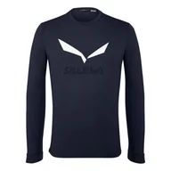 Koszulki męskie - Solidlogo Dry męska koszulka z długim rękawem - miniaturka - grafika 1