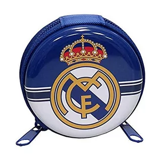 Portfele - Real Madrid portfel z metalu, okrągły, 25 cm, wielokolorowy - grafika 1