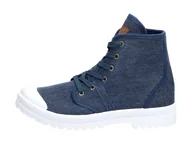 Trampki damskie - Granatowe trampki damskie buty Wishot 140 - Wishot_ - miniaturka - grafika 1