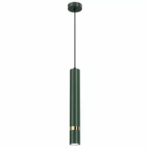 Milagro Lampa wisząca JOKER GREEN/GOLD 1xGU10 MLP7720 - Lampy sufitowe - miniaturka - grafika 1