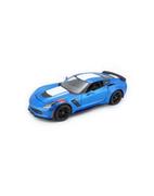 Samochody i pojazdy dla dzieci - MAISTO 31516-17 Corvette Grand Sport 2017 niebieski 1:24 - miniaturka - grafika 1