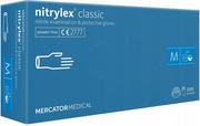 Rękawiczki jednorazowe - Mercator Medical, Rękawice Nitrylowe Nitrylex Classic Violet, M, 200 Sztuk - miniaturka - grafika 1