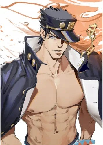 Plakat Anime JoJo no Kimyou na Bouken JOJO_081 A2 Custom Manga