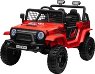 Pojazdy elektryczne dla dzieci - Ramiz Jeep Na Akumulator Pojazd OFF ROAD 4x4 SPORT Czerwony - miniaturka - grafika 1
