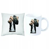 Gadżety dla niej i dla niego - Eminem Rap God Zestaw PODUSZKA + KUBEK + IMIĘ - miniaturka - grafika 1