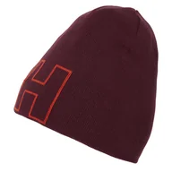 Czapki damskie - Czapka zimowa HELLY HANSEN OUTLINE BEANIE 67147_658 – Bordowy - miniaturka - grafika 1