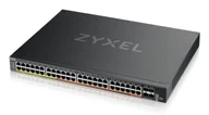 Switche - Zyxel XMG2230-52HP Zarządzany L2/L3 2.5G Ethernet (100/1000/2500) Obsługa PoE 1U Czarny XMG2230-52HP-ZZ0101F - miniaturka - grafika 1