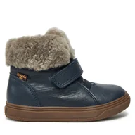 Buty dla dziewczynek - Trzewiki Froddo Basco Tex G2110144-1 S Niebieski - miniaturka - grafika 1