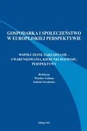 E-booki - nauka - Gospodarka i społeczeństwo w europejskiej perspektywie - miniaturka - grafika 1