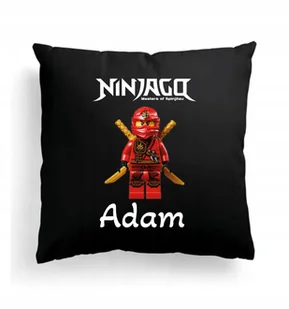 Foto Poduszka Czarna Lego Ninjago Shaolin #2 - Poduszki dekoracyjne - miniaturka - grafika 1