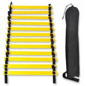 Wyposażenie sportowe i gimnastyczne - DRABINKA TRENINGOWA sportowa piłkarska do ćwiczeń koordynacyjnych 6m - miniaturka - grafika 1